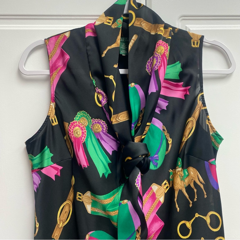 Ralph Lauren Blouse Size 10 - Picture 2 of 5